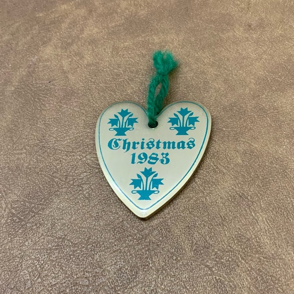 baldwin Holiday Vintage Baldwin Brass Heart Christmas Ornament Poshmark